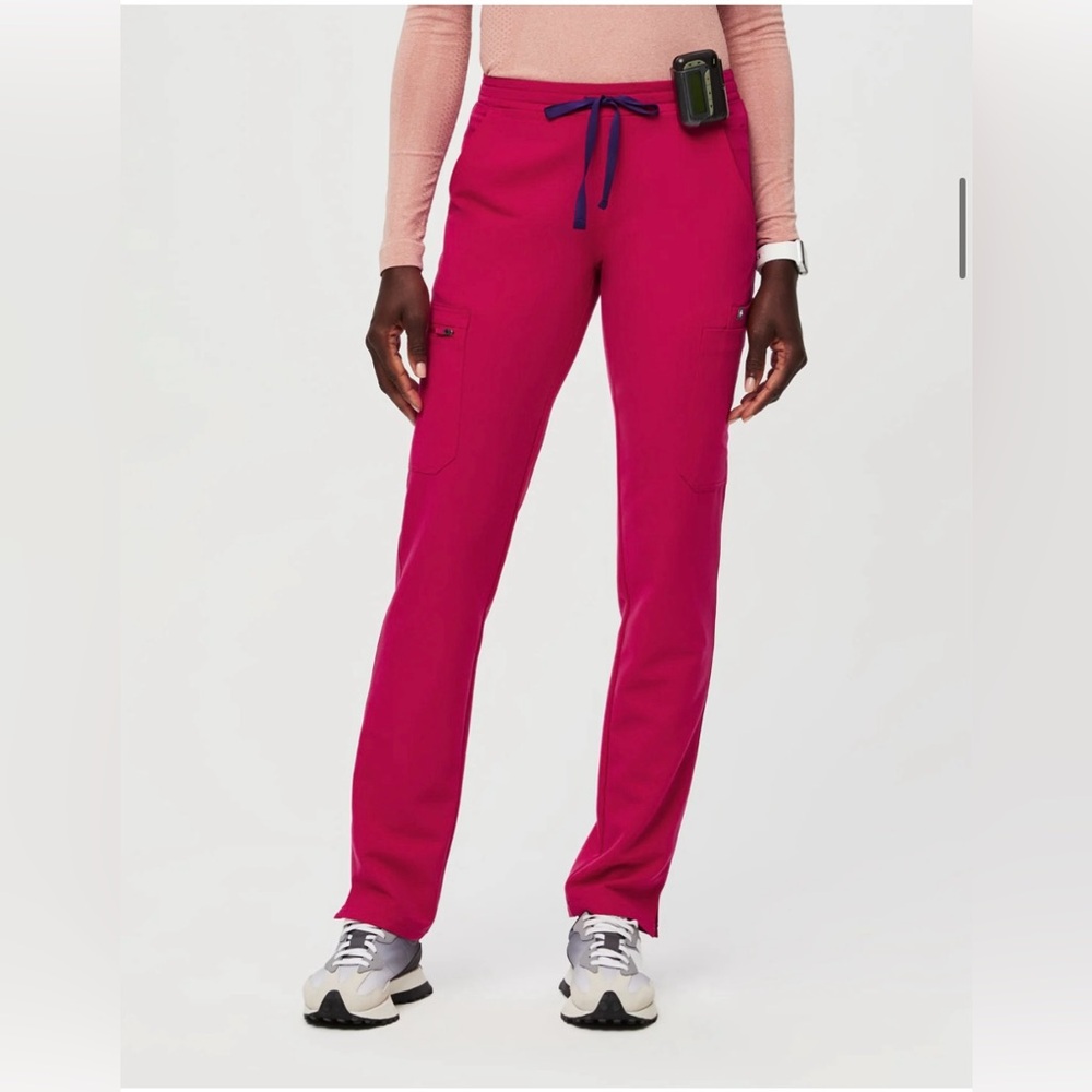 FIGS Ultra Rose Kade- Cargo Scrub Pants